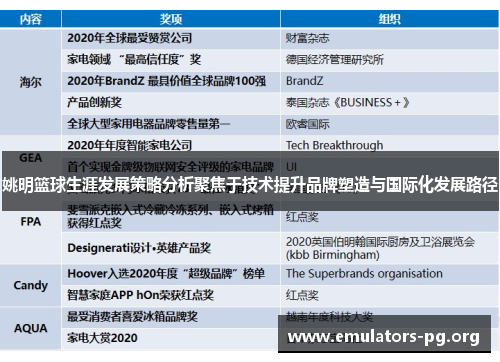 姚明篮球生涯发展策略分析聚焦于技术提升品牌塑造与国际化发展路径